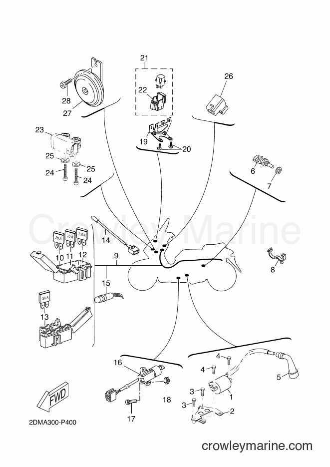 Yamaha Motors YP125RA (2DMC) [020] - ELECTRICAL 2