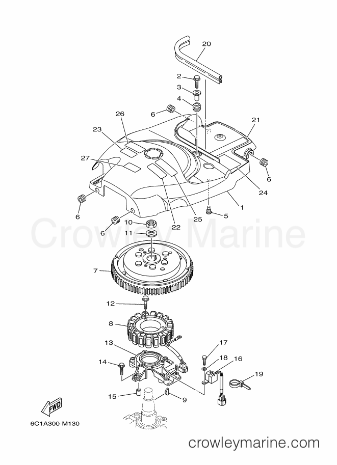 Yamaha Motors FT50JETL (6C2B) [080] - GENERATOR