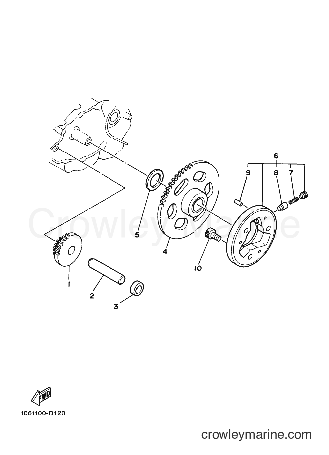 2017 Dirt Bike TT-R230 - TT-R230 (B688) [010] - STARTER CLUTCH