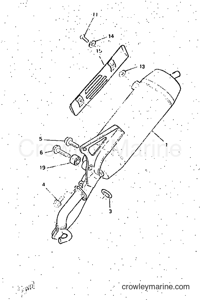 1997 Scooter CW50 - CW50 (4VV9) [999] - EXHAUST