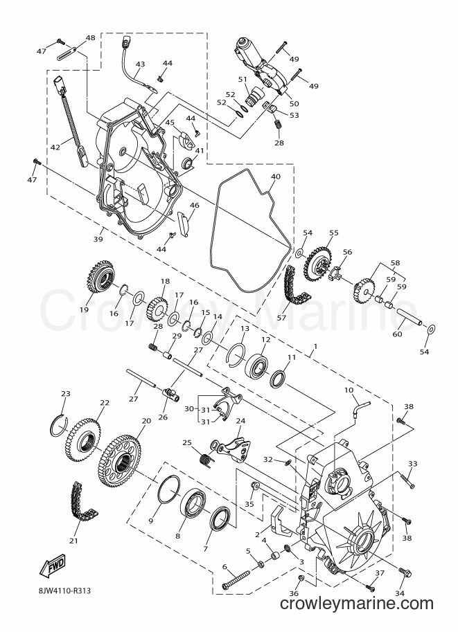 Yamaha Motors SRV10ML3 (8LL2) [010] - TRACK DRIVE 2