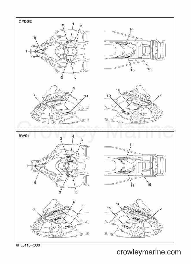 2011 Snowmobile RFX10ST2 - RFX10ST2 (8HL6) [010] - EMBLEM