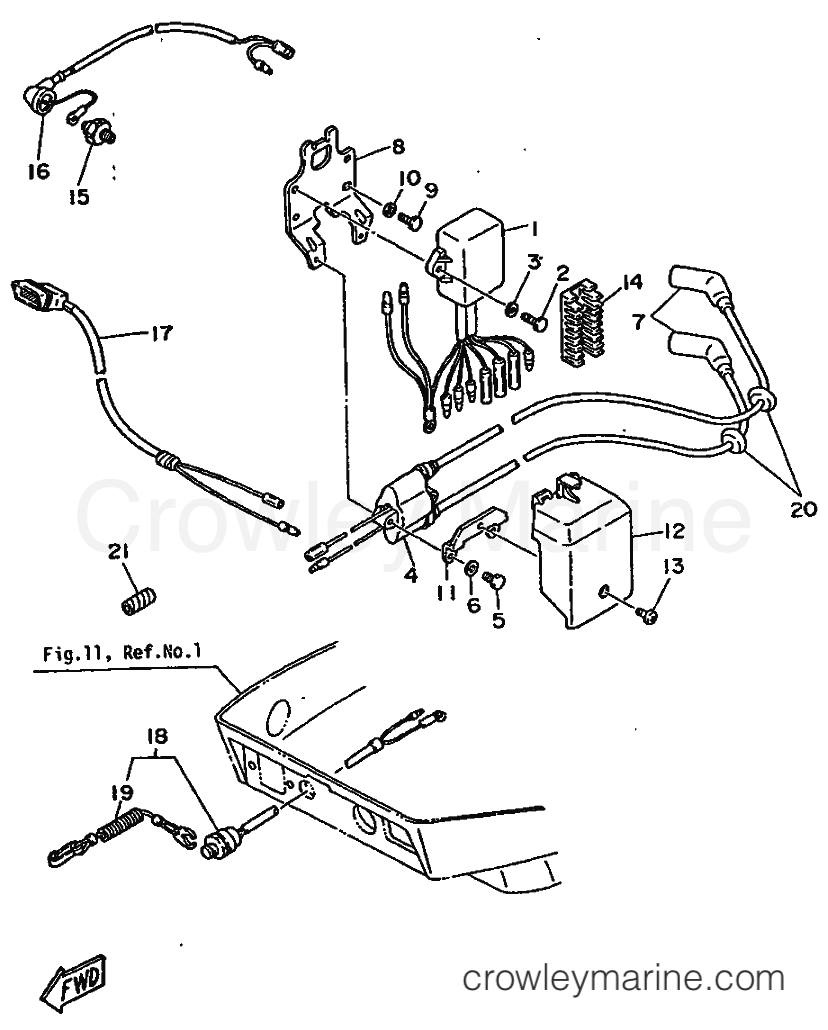 Yamaha Motors F8BM (6J7) [999] - ELECTRICAL