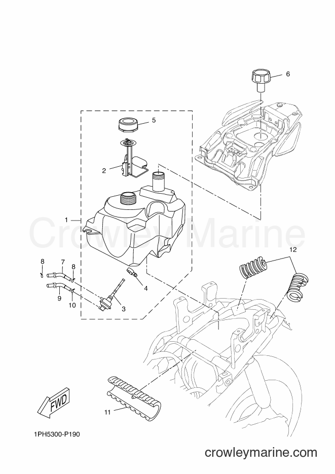 2016 Scooter NS50N - NS50N (1PL8) [040] - FUEL TANK