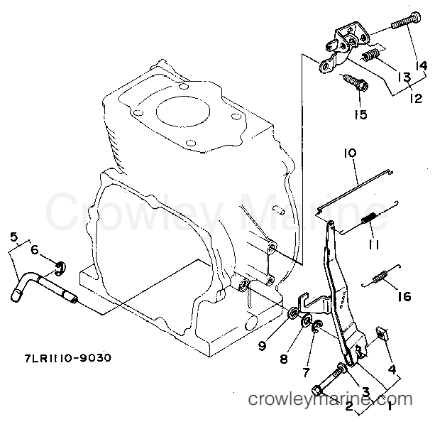 Yamaha Motors YG400D - GOVERNOR