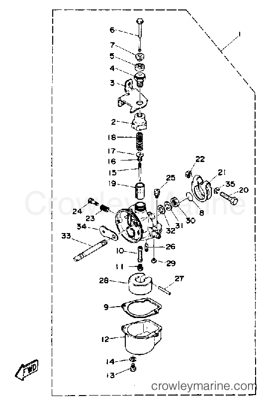Yamaha Motors 2MSHQ - CARBURETOR