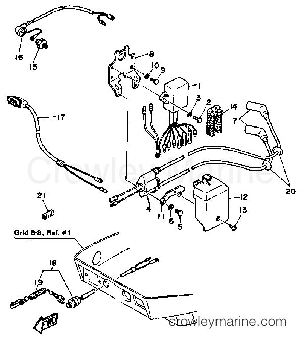Yamaha Motors F9.9SH - ELECTRICAL