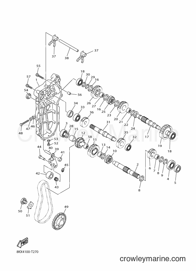 2019 Snowmobile VK540F - VK540F (8KX5) [020] - TRACK DRIVE 2