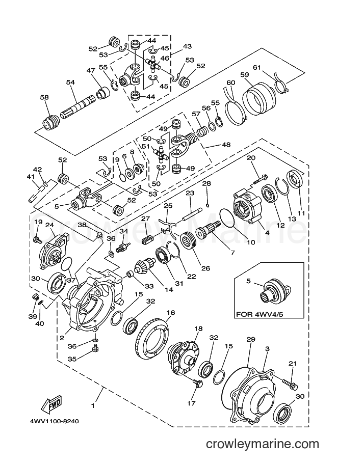 1998 ATV YFM600FWA - YFM600FWA (4WV4) [020] - FRONT DIFFERENTIAL