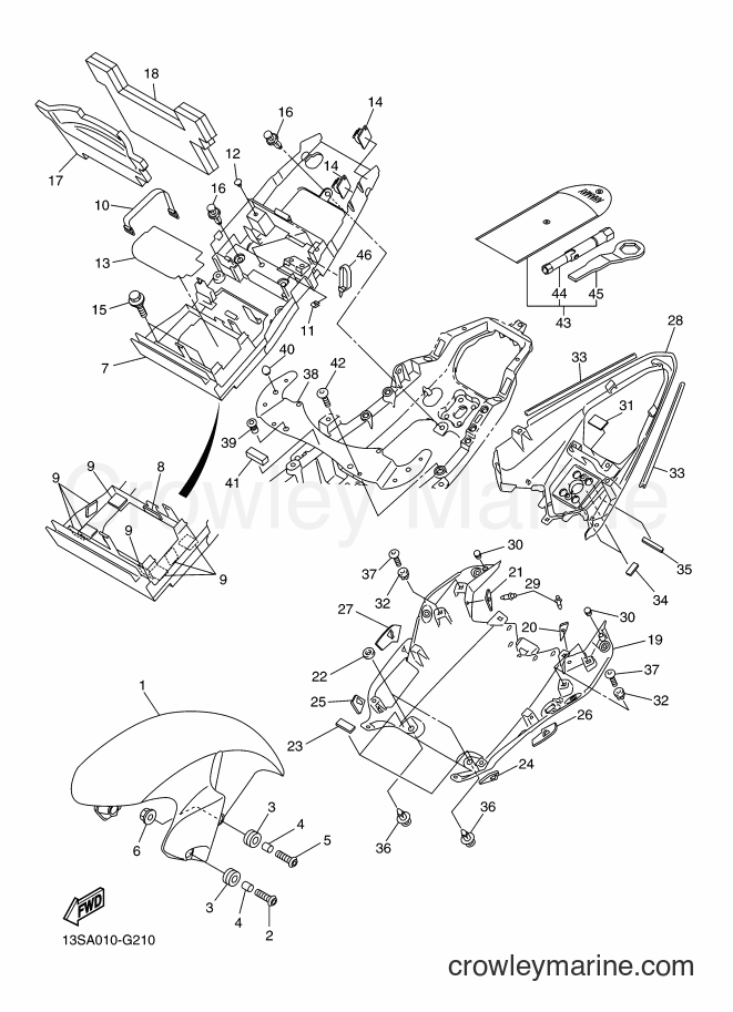 Yamaha Motors YZF-R6 RaceBase (13SU) [010] - FENDER