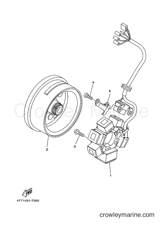 1998 Scooter JZ120C - JZ120C (4UB2) [010] - GENERATOR