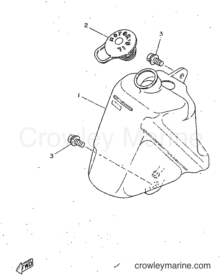1998 Scooter CY50R - CY50R (3WG7) [999] - DEP鉄ITO DE ACEITE