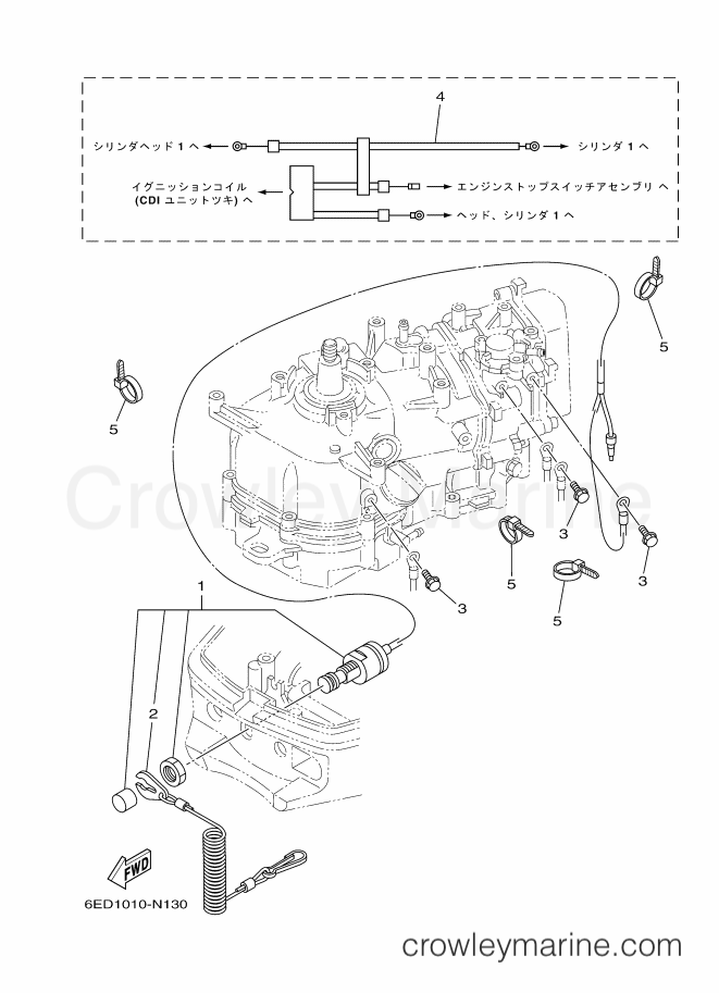 Yamaha Motors F6CMH (6EE4) [060] - ELECTRICAL