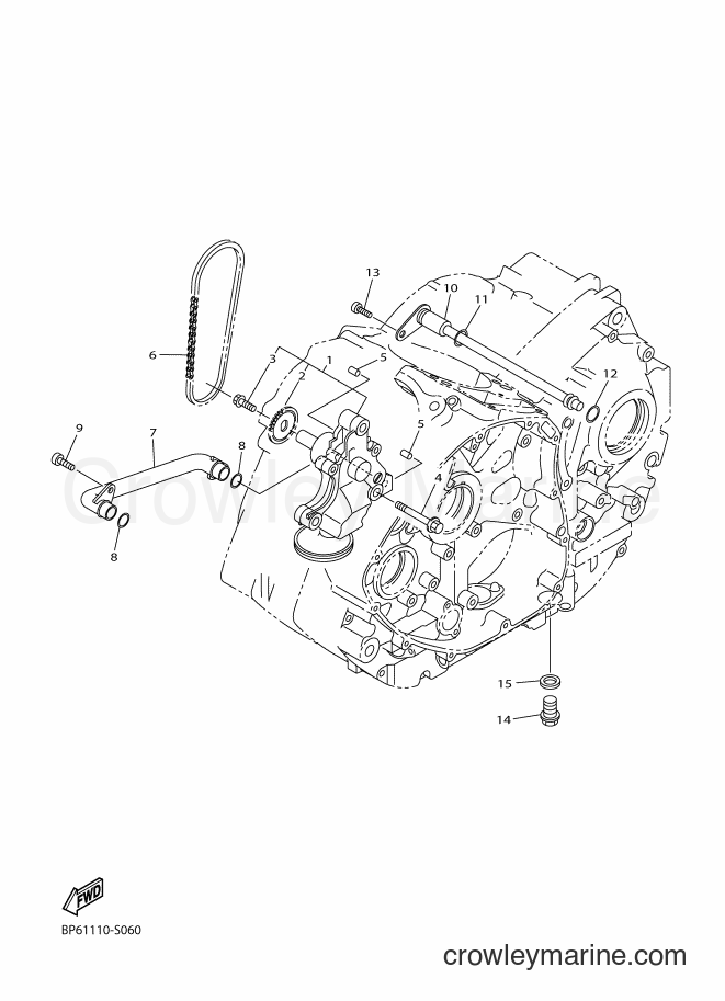 2017 Cruiser XVS950CUD - XVS950CUD (BS52) [010] - OIL PUMP