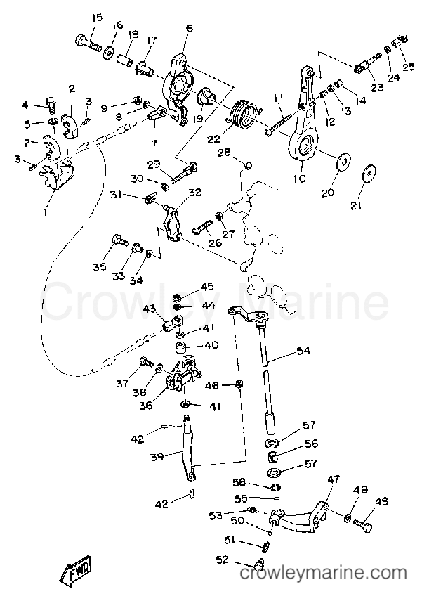 Yamaha Motors L130ETXD - CONTROL ENGINE