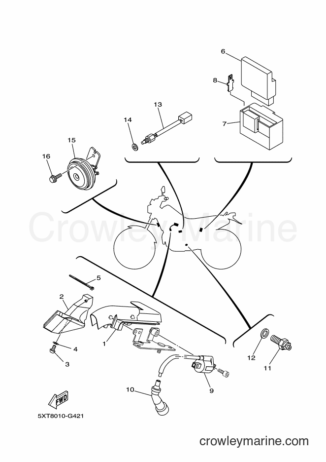 2010 Dirt Bike XG250 - XG250 (5XTA) [010] - ELECTRICAL 2