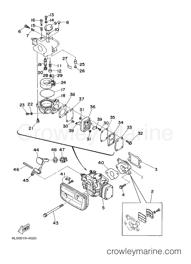 Yamaha Motors 3A (6L5) [080] - INTAKE