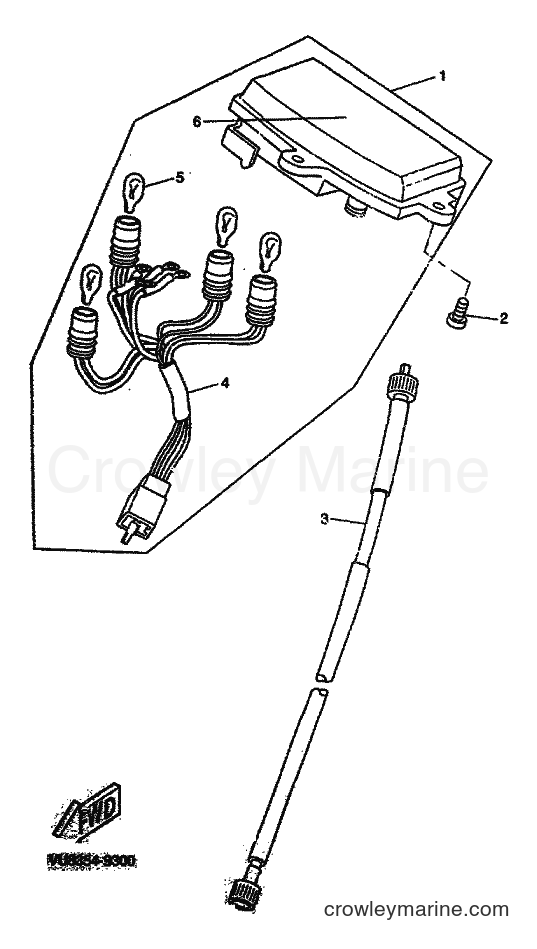 Yamaha Motors CW50 (4VVP) [010] - METER