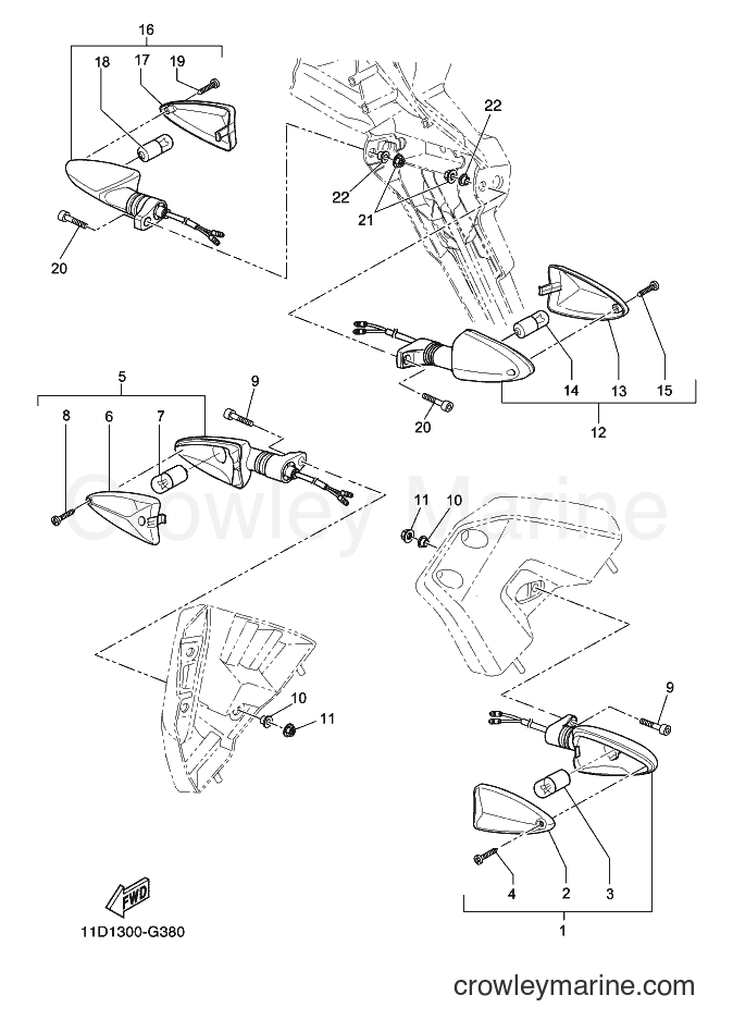 2010 Dirt Bike XT660Z - XT660Z (11D4) [010] - FLASHER LIGHT