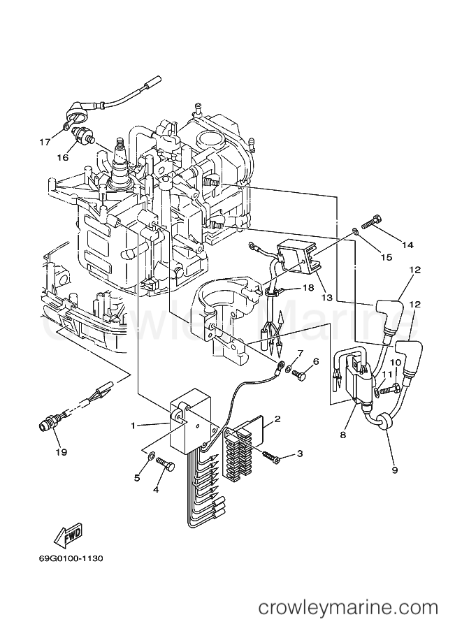 Yamaha Motors FT8D (60S3) [110] - ELECTRICAL 1