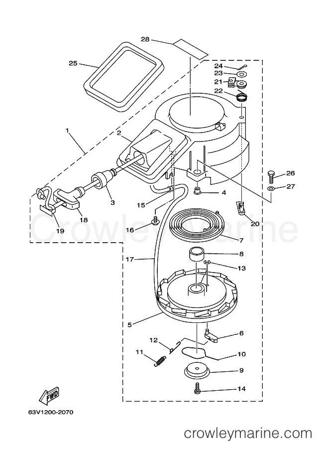 Yamaha Motors E15CMHS (65F2) [040] - STARTER