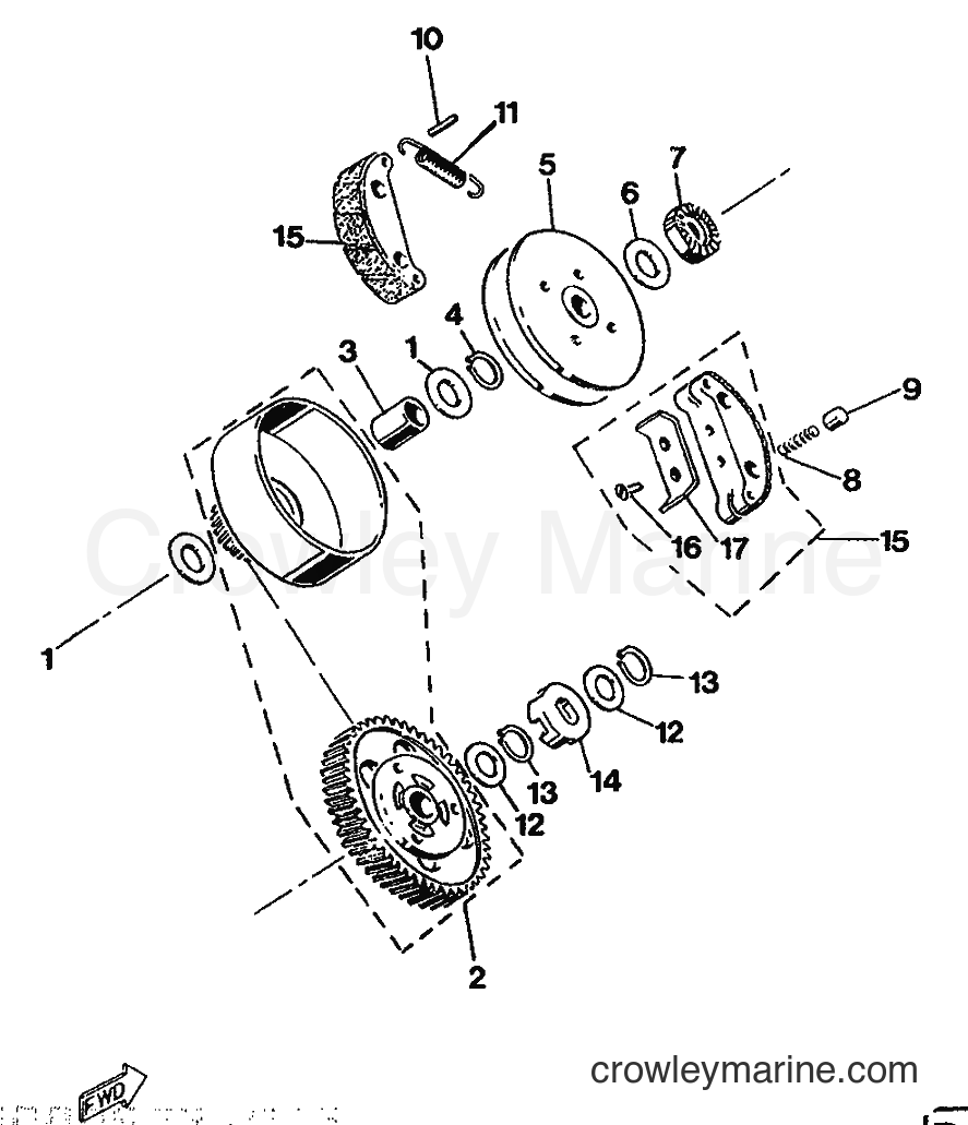 1989 Scooter ME50 - ME50 (3UD1) [999] - CLUTCH