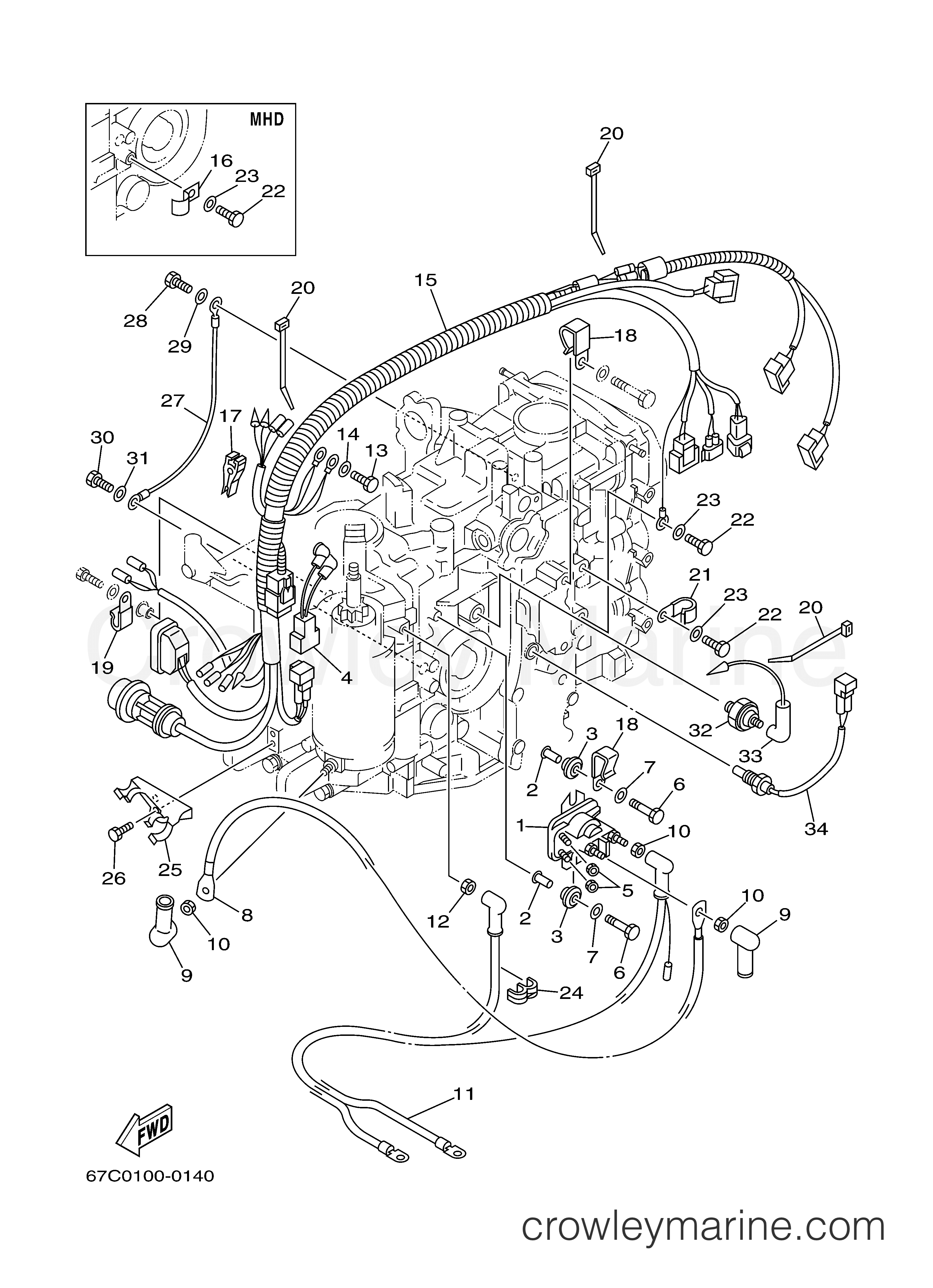 Yamaha Motors F40TLRY - ELECTRICAL 2