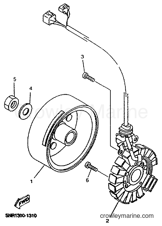 Yamaha Motors YP125E (5NR1) [010] - GENERATOR