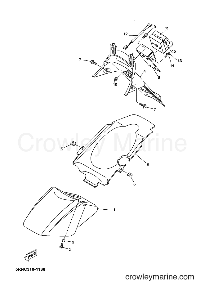 Yamaha Motors YN50 (5RNU) [010] - FENDER