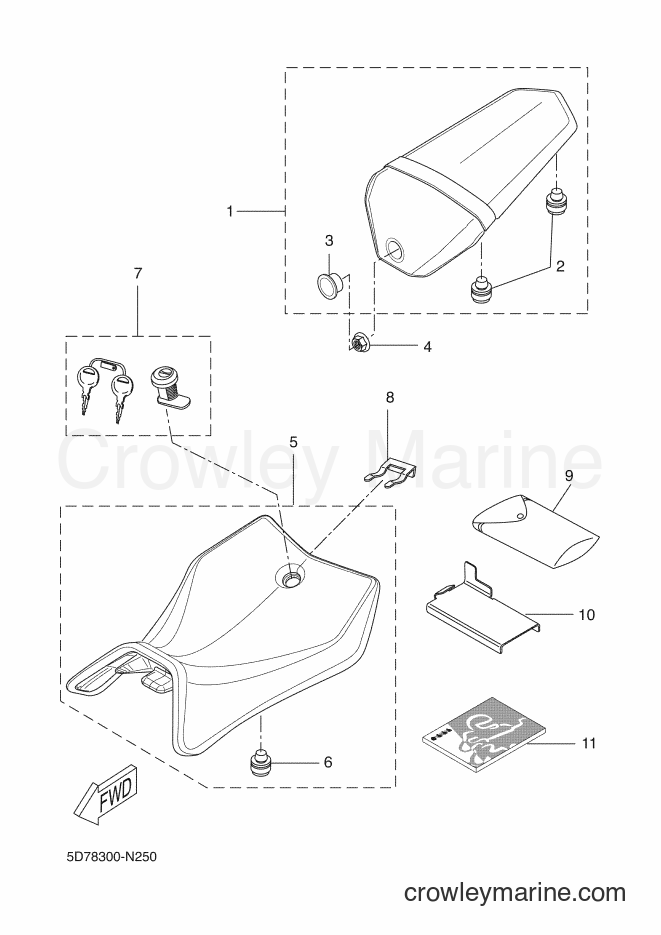 Yamaha Motors YZF-R125 (5D78) [010] - SEAT