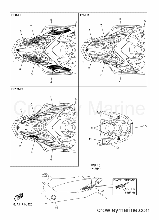 2010 Snowmobile RS10GT - RS10GT (8JA1) [020] - EMBLEM