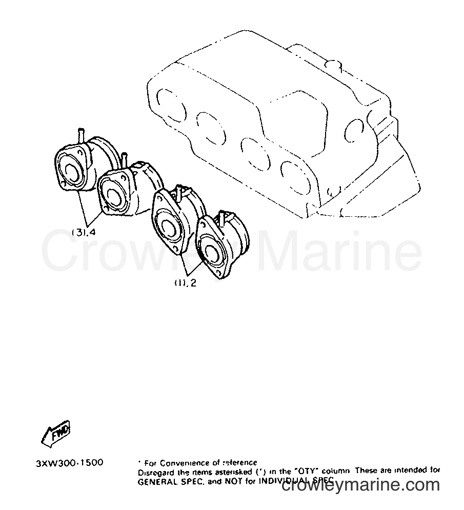 1991 Sport Bike FJ1200 - FJ1200 (3YA1) [999] - ALTERNATE FOR ENGINE