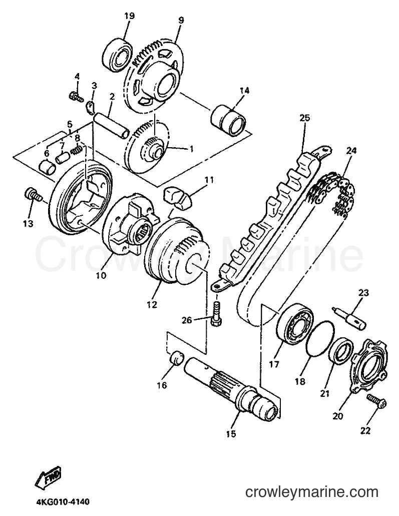 1996 Street Bike XJR1200 - XJR1200 (4RB2) [010] - STARTER