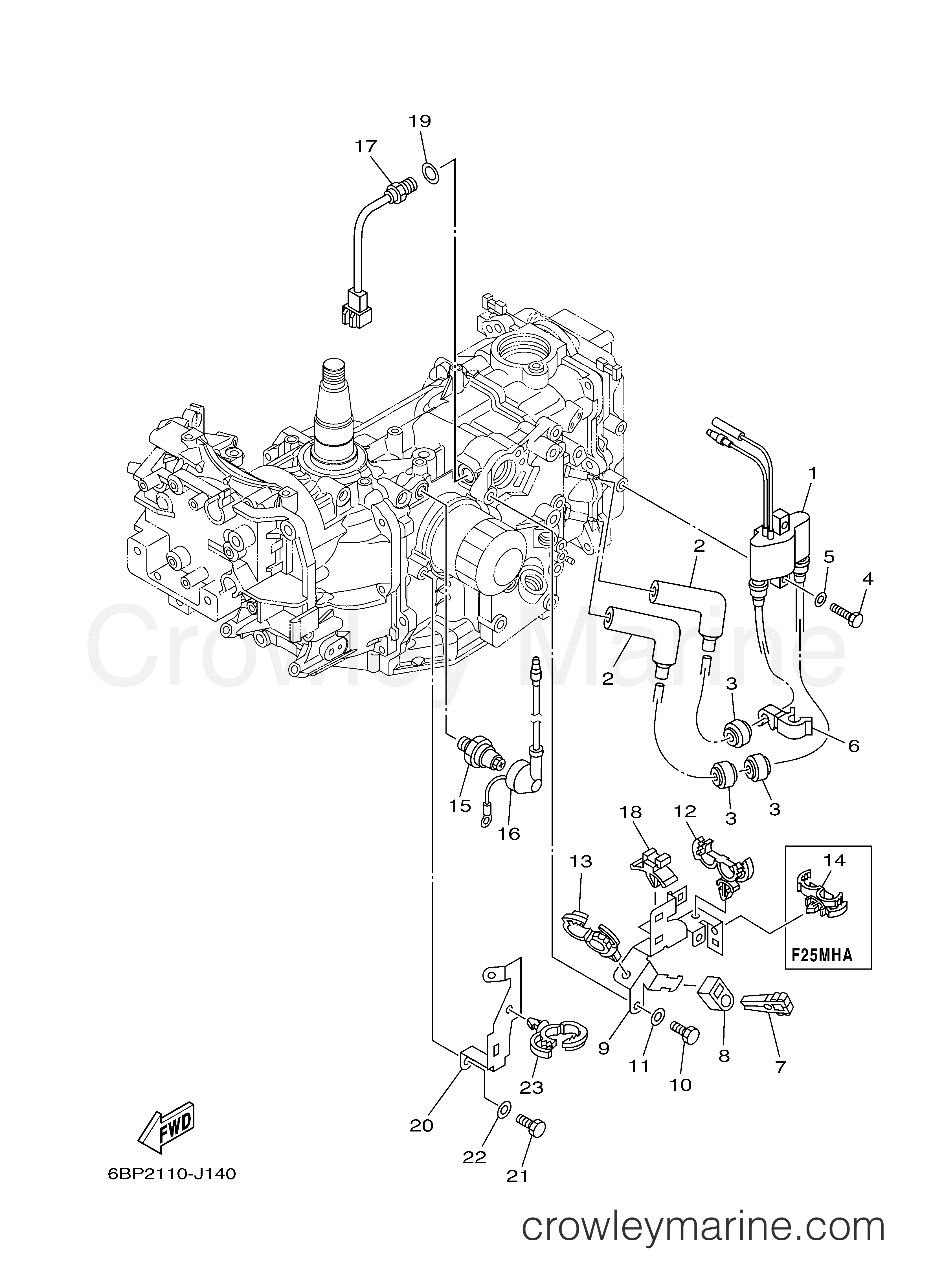 Yamaha Motors F25LEHA - ELECTRICAL 2