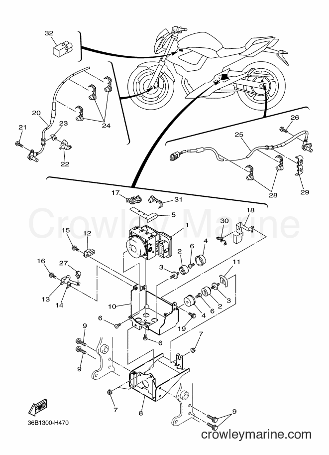 2011 Street Bike XJ6NA - XJ6NA (36B4) [040] - ELECTRICAL 3