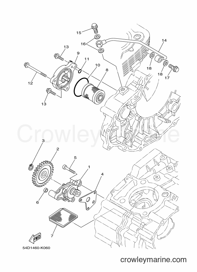 Yamaha Motors SX-4 (54D4) [010] - OIL PUMP