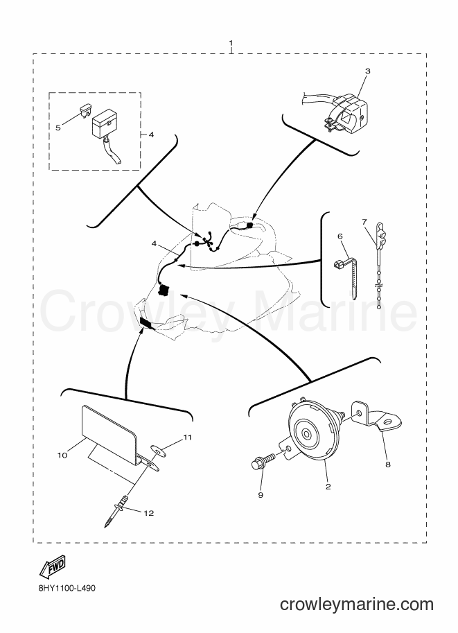 Yamaha Motors RS10ST (8HW4) [020] - ELECTRICAL 4