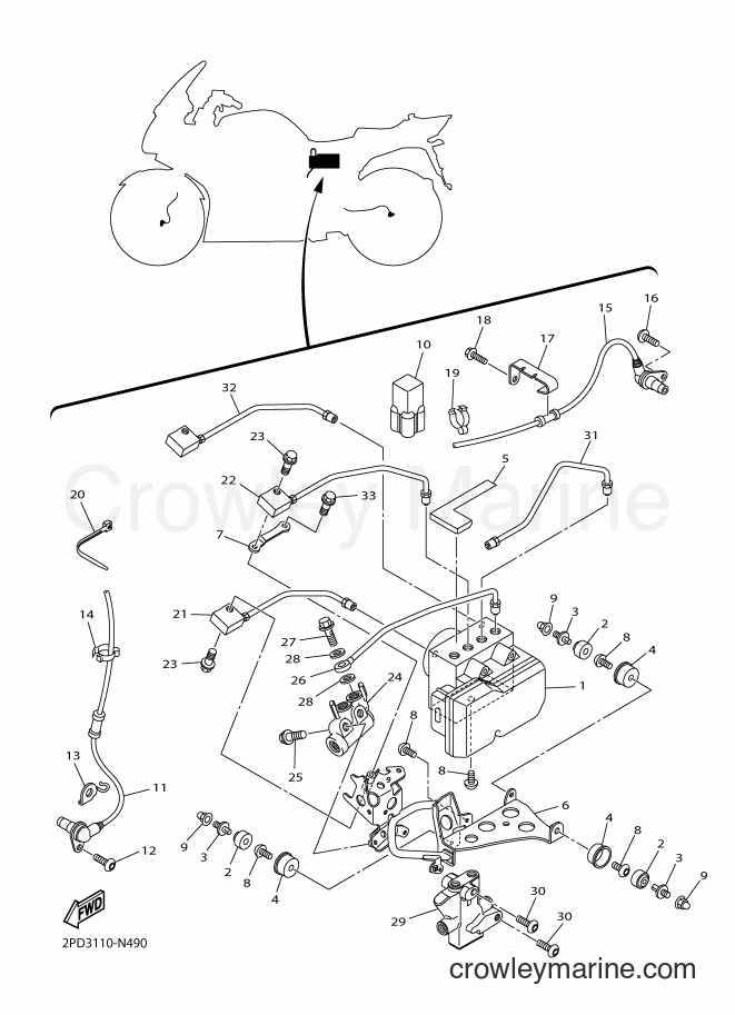 2014 Sport Bike FJR1300AE - FJR1300AE (2PD5) [010] - ELECTRICAL 3