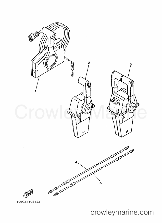Yamaha Motors 175A (6G5) [010] - REMOTE CONTROL