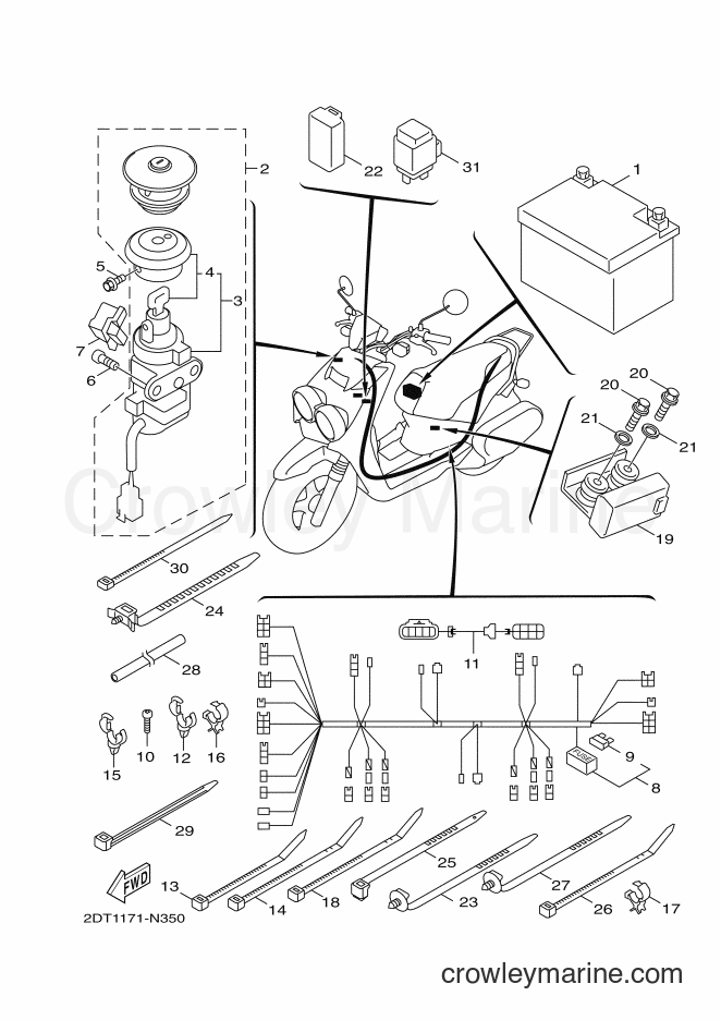 Yamaha Motors YW50FX (2DTA) [010] - ELECTRICAL 2