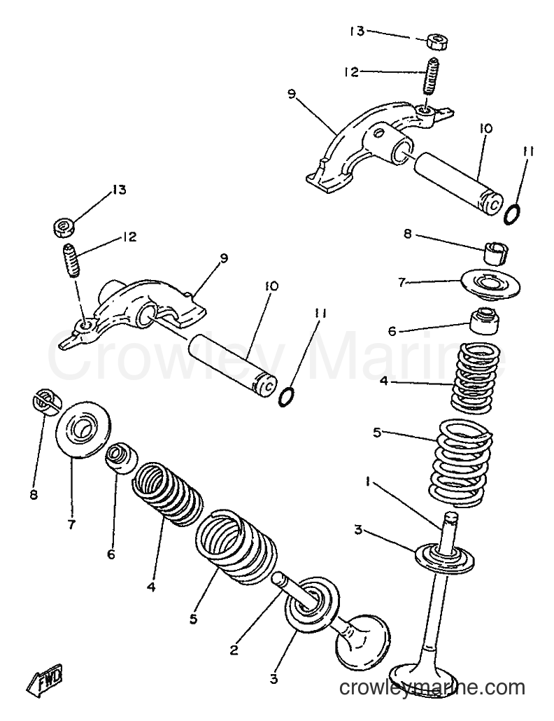 1996 Street Bike SR250 - SR250 (21L2) [99A] - VALVE