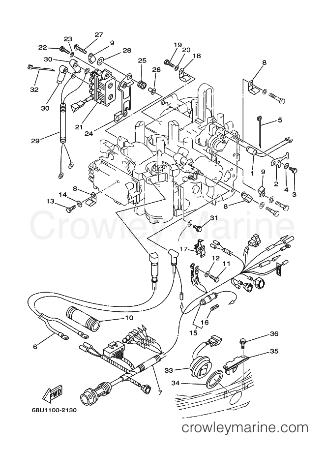 Yamaha Motors FT25B (68U1) [120] - ELECTRICAL 2