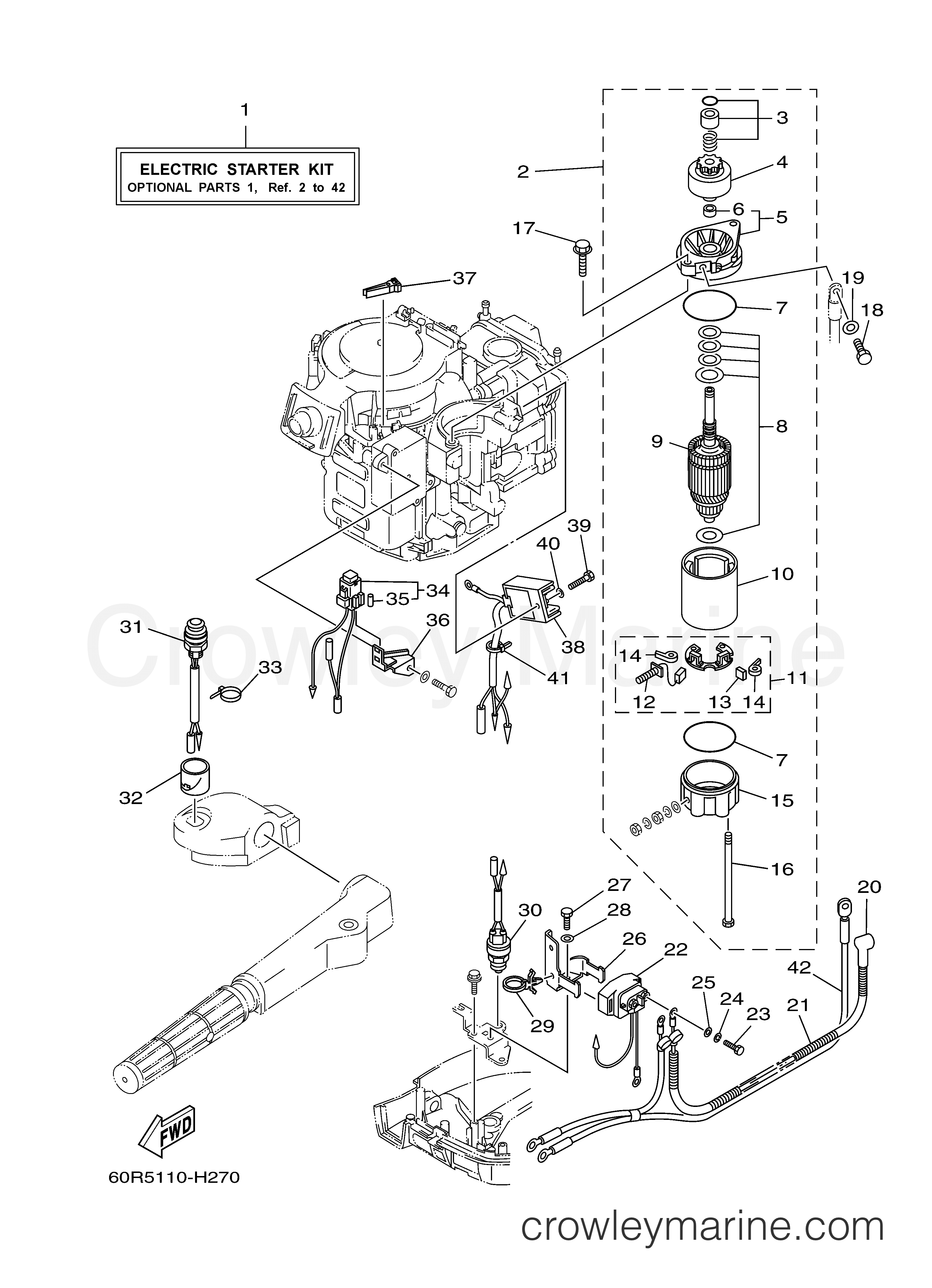 Yamaha Motors F8CMSH - OPTIONAL PARTS 1