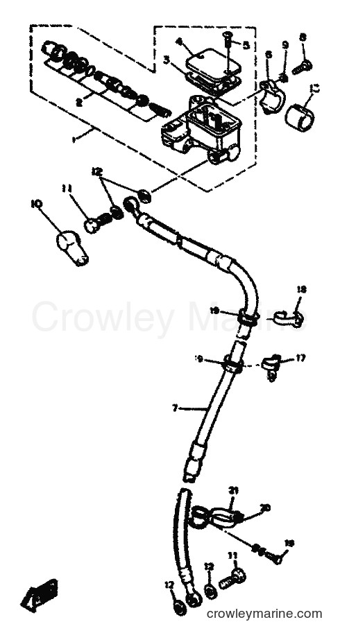 1991 Scooter DT50R - DT50R (4CT2) [999] - KAITRE CYLINDRE