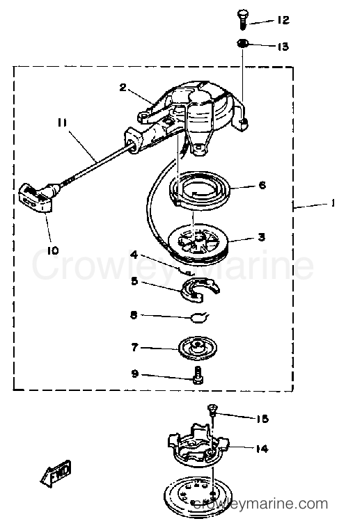 Yamaha Motors 2SG - MANUAL STARTER