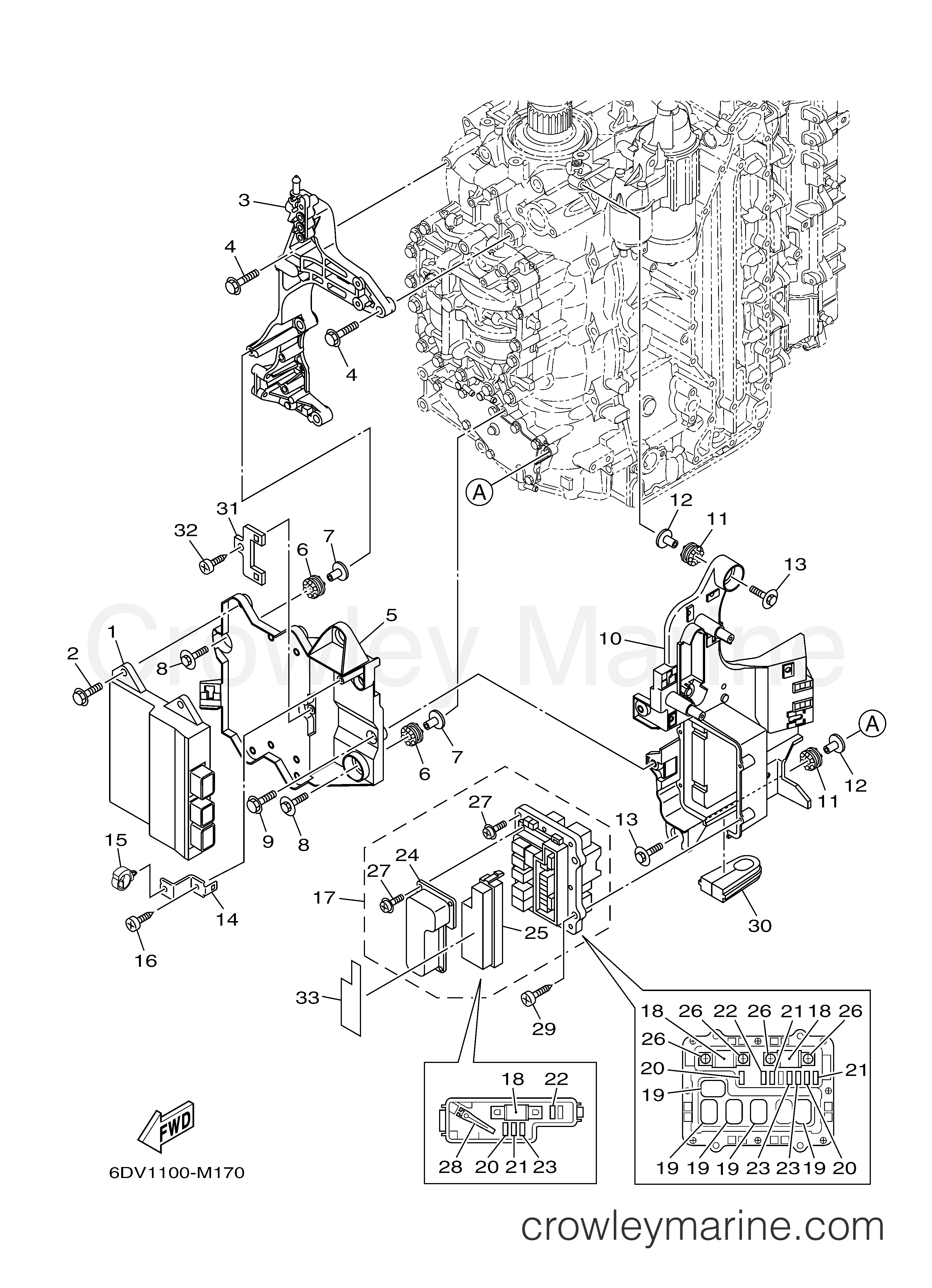 Yamaha Motors LF200XCA - ELECTRICAL 1
