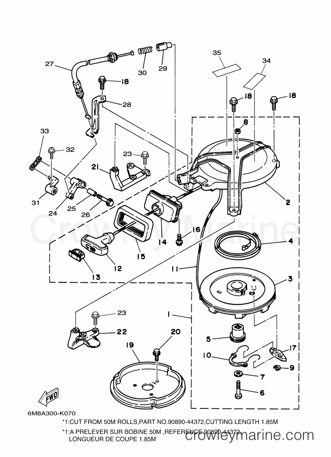 Yamaha Motors 8CMHS (6N0B) [030] - STARTER