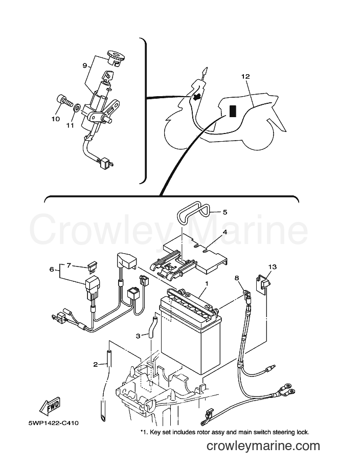Yamaha Motors AL115S (5WP7) [010] - ELECTRICAL 1
