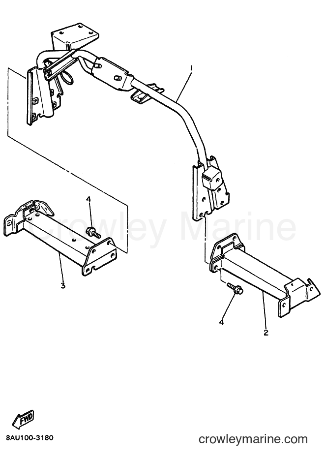 Yamaha Motors VK540E (8ACT) [010] - STEERING GATE