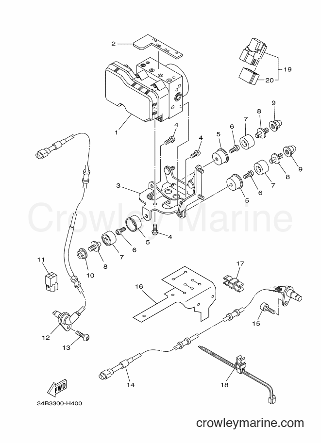 Yamaha Motors YP400A (34BB) [010] - ELECTRICAL 3